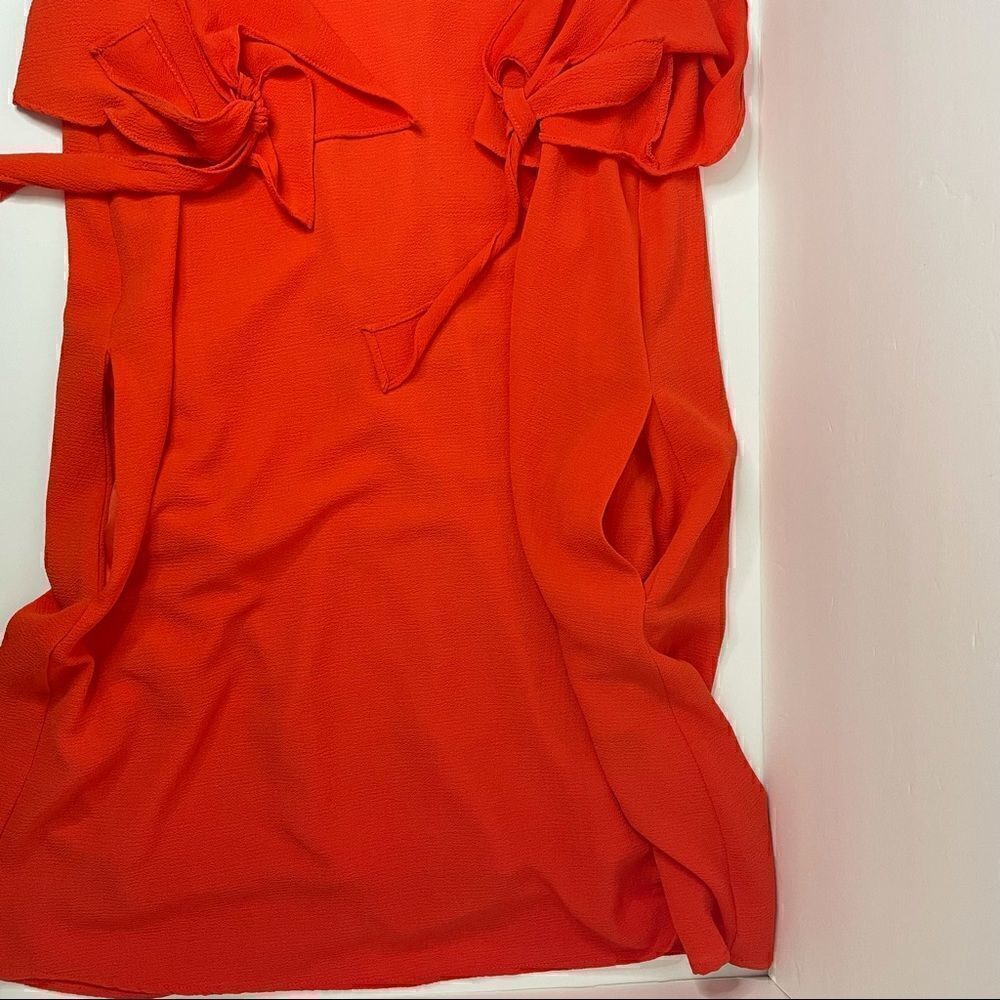 Entro | Dress/ orange/ cold shoulder - Picture 11 of 15